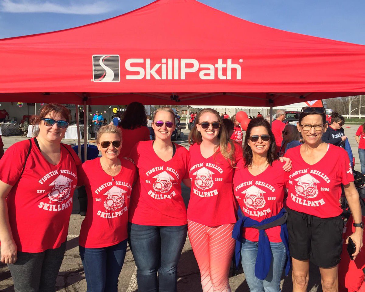 SkillPath's tweet photo. SkillPath is proud to participate in @KCCorpChallenge! @KCCorpChallenge is a series of Olympic-type events that allow companies throughout KC to interact and compete while raising money for @sokansas. 

Let the games begin!

#fightingskillies #kickoffparty #ourskillpath #kccc2019 https://t.co/wV3Ws76ba0