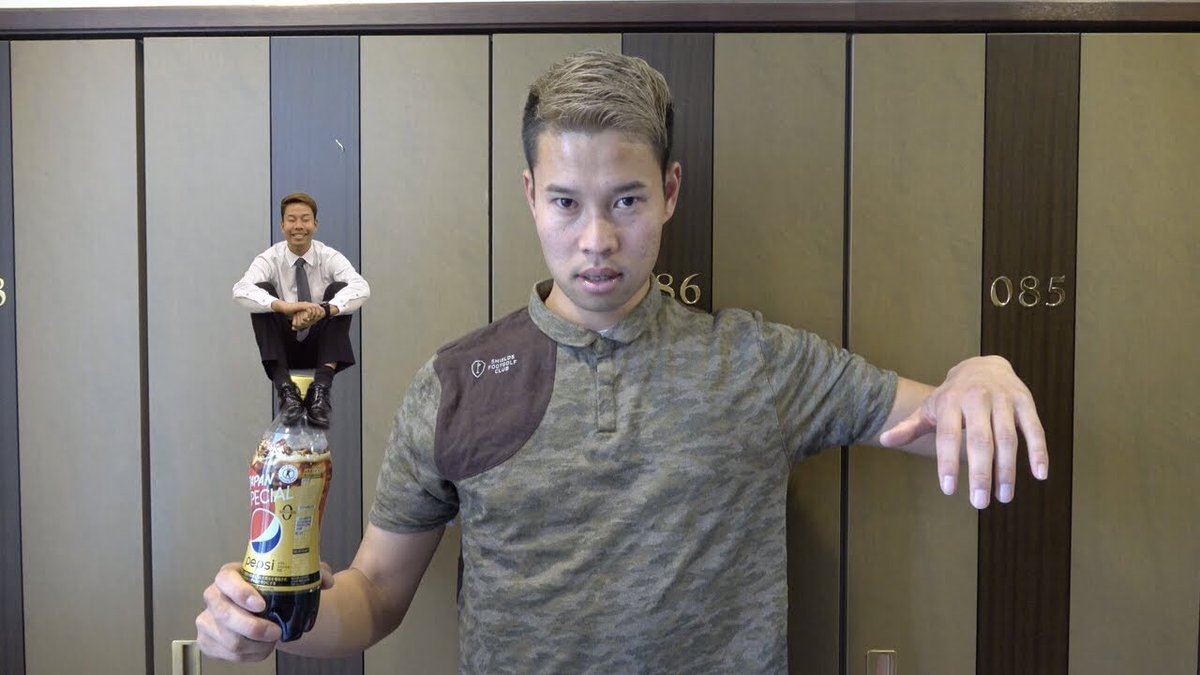 Makihika マキヒカ على تويتر じゃんけん 本田圭佑 出演ペプシのcm完コピしてみた 篇 T Co Onfnjkid9o Youtubeより