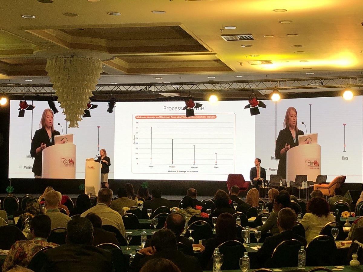 #CRF2019 The only thing better than one @StaceyjoSmith is two Stacy-Jo’s sharing insights from the #InternationalBusinessRegisters Report @CorpRegForum