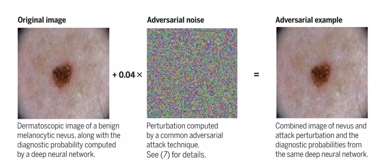 gp_pulipaka's tweet image. #MachineLearning Systems Can be Fooled into Participating in Medical Fraud. #BigData #Analytics #DataScience #AI #IoT #IIoT #PyTorch #Python #RStats #TensorFlow #JavaScript #ReactJS #GoLang #CloudComputing #Serverless #DataScientist #Linux #HealthTech 
science.sciencemag.org/content/363/64…