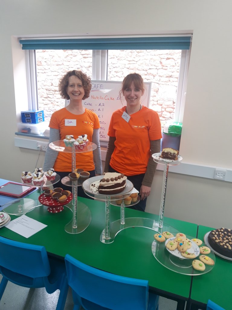 running the cafe at @GympanzeesUK easter pop up together with Cath from <a href="/IndependentLiv/">ILS Case Management</a>. Met so many happy families today! <a href="/irwinmitchell/">Irwin Mitchell</a> #inclusiveactivities