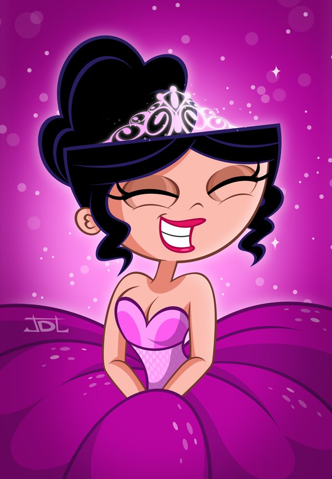 I drew this Isabella in a Quinceañera dress for @carlybella_ back in 2016. Still love it!
#PhineasAndFerb #IsabellaGarciaShapiro