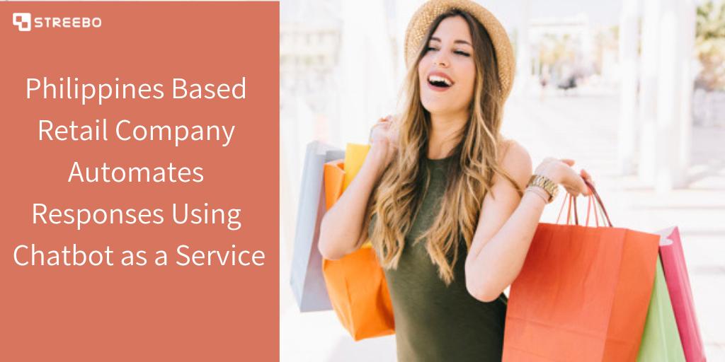 StreeboInc's tweet image. Streebo helped Philippines based retail company drive customer engagement by embedding a comprehensive #Chatbot on their website and Facebook page to respond to queries, recommend products and process payment requests.
buff.ly/2B9rEDh #RetailBot #AI