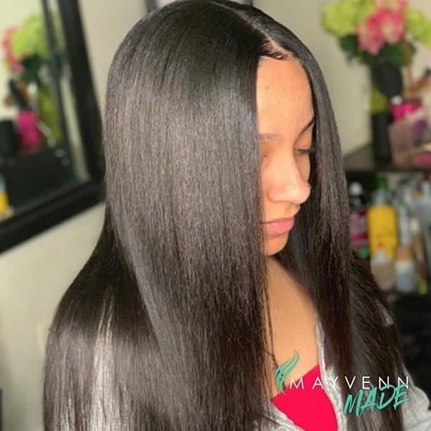 VirginPearlsCo's tweet image. A Traditional, Straight, Sleek, and Natural Sew-in installation by @hairbyantro using our Natural Straight Hair Collection. #naturalsewin #partialsewin #sleekhair #traditionalsewin #mayvennhair #mayvennmade #mayvennbundles #straighthair #brazilianhair #peruvuanhair #VirginPe…