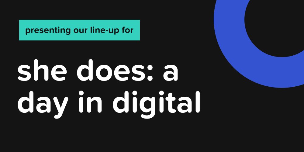 shedoesdigital's tweet photo. We’re excited to announce our epic line-up of speakers at She Does: A Day in Digital.

The event is on Tuesday, April 30 at @Belgrave_Leeds, as part of @LeedsDigiFest! https://t.co/ZPjnzicxY0