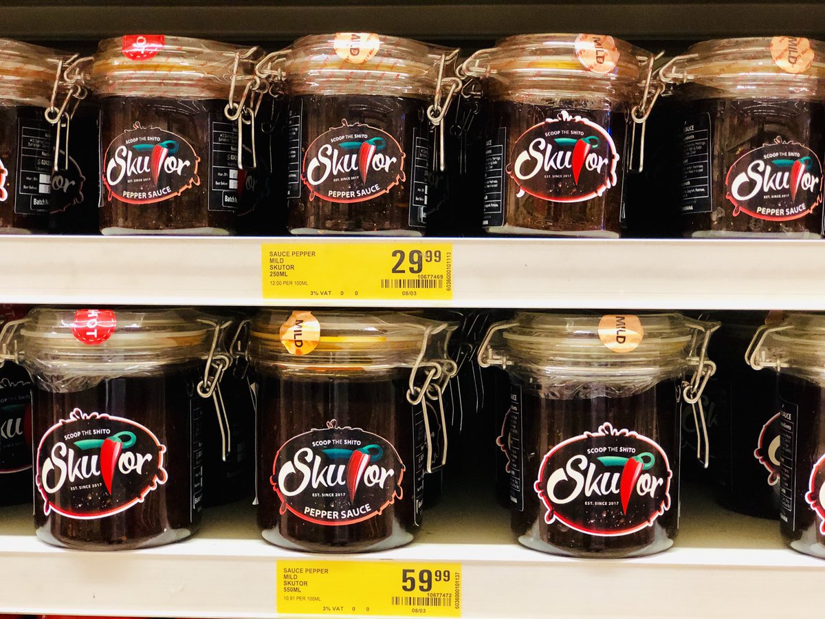 Skutor_Ltd's tweet photo. @MailOnline Grab a jar of #Skutor from any Shoprite in Accra or dial 0242552222 for your deliveries. 

#SkutorToTheWorld #PremiumPepperSauce #MadeInGhana #ProudlyGhanaian https://t.co/fCknu345wy