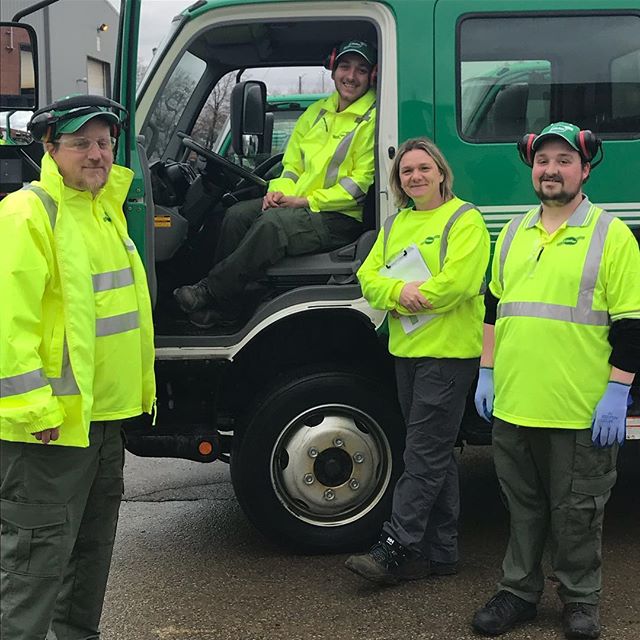 ClintarKW's tweet photo. Clintar Kitchener's Spring Kick off is today! Welcome to all our new and returning employees! 
#clintarkitchener #clintar #springtraiing #teamgreen https://t.co/DmFTmAHZf2