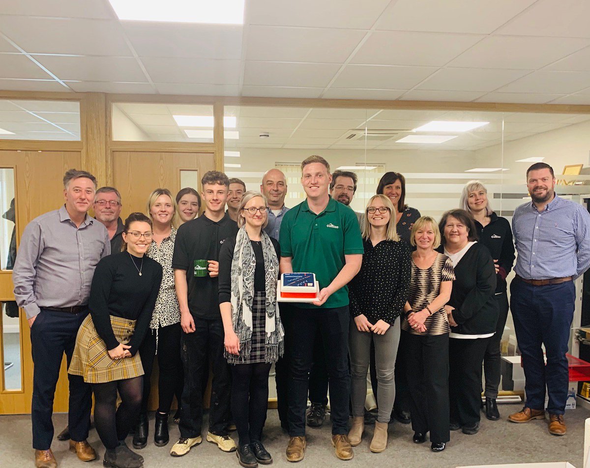 ConlonLtd's tweet photo. @bdoaccountant #TeamConlon with our congratulatory award cake! #ProfitTrack100 #proud #recognition https://t.co/iC1xhOLGrN