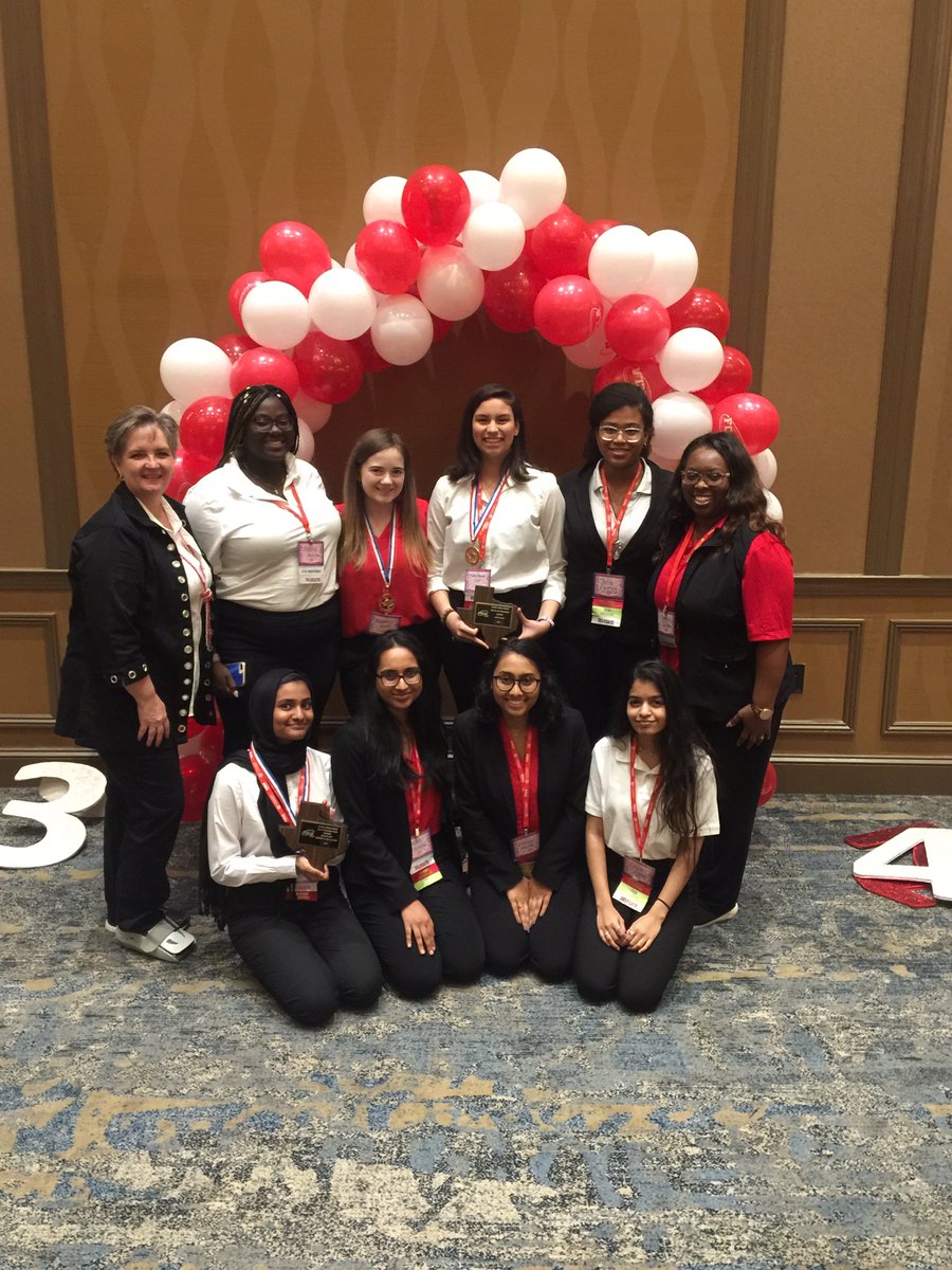 KathyJoneska's tweet photo. What a great weekend for CHS FCCLA...Congratulations to Sara Rebollo-Diaz, Mackenzie Harris on their 4th place finish,
Neerul Gupta, Rahmah Isa on their 2nd place finish.  So Proud of all of them they are all amazing!!! @Cen10titans @Cen10CTE @FCCLA__CHS #TitanPride #OurFISDstory https://t.co/PcaXxNY5Sw