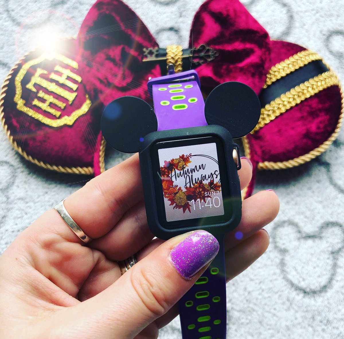 autumnalwayscom's tweet image. ✨NEW STOCK ALERT✨Black Mouse🖤Apple Watch Cover, full encasement &amp;amp; protection⌚️Available on the website now xo #AppleWatch #WatchCover #MickeyMouse #Disney #AppleWatchCover