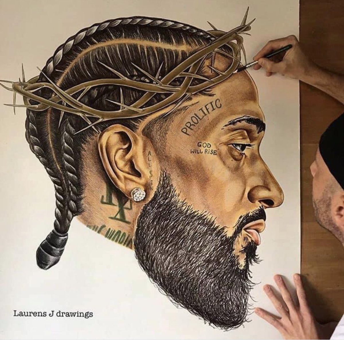 410Swagg's tweet photo. Rest Peacefully Nip https://t.co/tCwDF4lf60