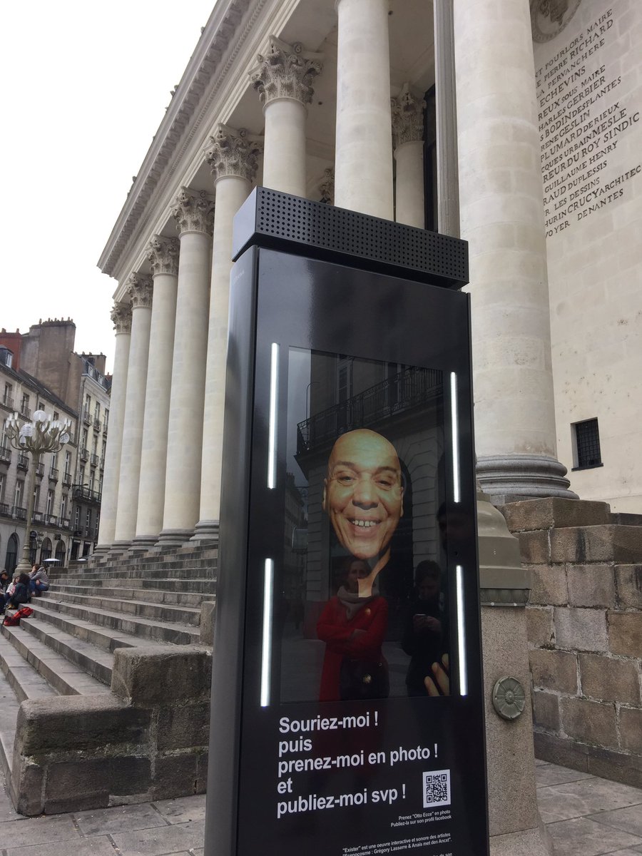 franckytrichet's tweet image. Nantes expérimente l’art numérique dans l’espace public avec deux œuvres interactives à découvrir tous les jours de 8h à 22h Place Graslin, Skatepark du CHU, Les Nefs et Halluchère.
