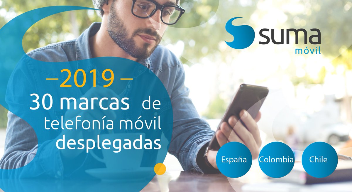 SUMA móvil comienza 2019 con 30 marcas de telefonía móvil desplegadas sobre su tecnología MVNA sumamovil.es/suma-movil-com…