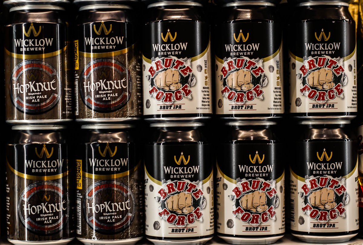craftcentral's tweet photo. @WicklowBrewery 4 for €10
Brand new brut IPA #bruteforce and #hopknut Irish Pale Ale!
#craftbeer #Bargain #mondayshopping #MondayMotivation https://t.co/WjaIxSBz4R