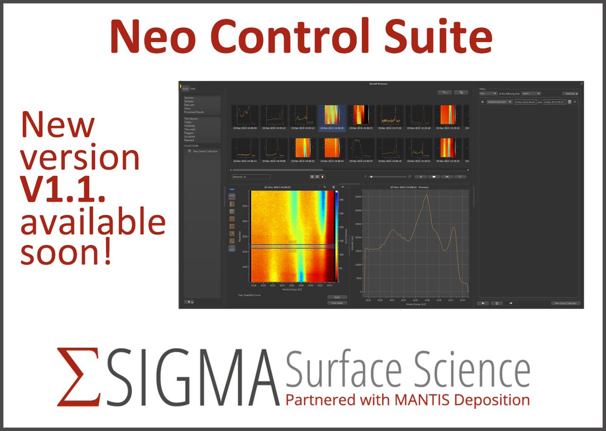 Sigma_SPM_XPS's tweet image. #NewFeatures of Neo version V1.1. include: 
• Auxiliary Analogue Signal Acquisition
• Accessing Your Results Library with NeoSTUDIO
• New Magnification and Lens Mode
• Titanium 10 Integration
Learn more about our new version of Neo Control Suite here: bit.ly/2V6ppcQ