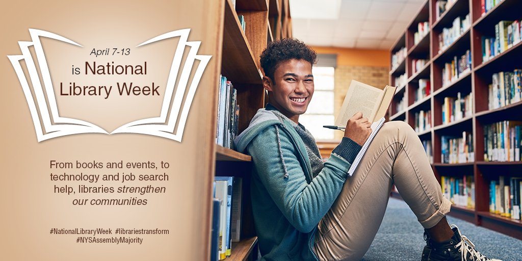AmyPaulin's tweet image. This is #NationalLibaryWeek. Strong libraries help build strong communities. It&apos;s a good week to show our support and gratitude. #LibraryStrong #LibrariesTransform