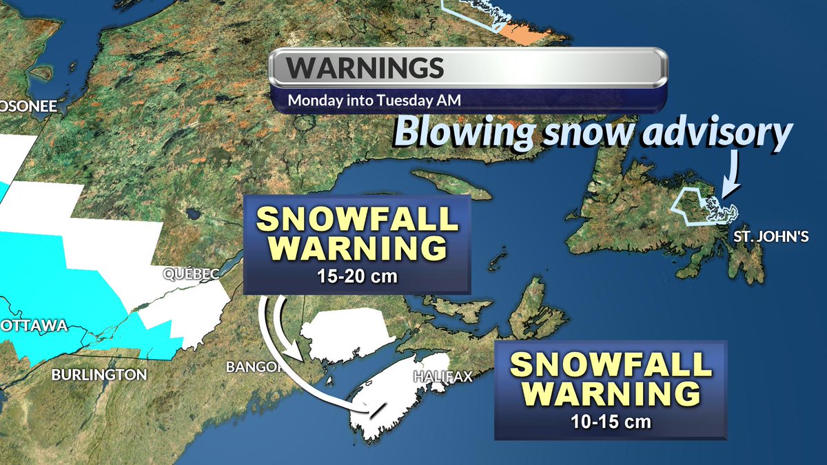 CindyDayWeather's tweet image. Say it ain't #snow !  But it is.  The worst of it will be overnight to early Tuesday morning...#warnings are out.  My detailed time-line with snow totals is ready to go. Click here: weatherbyday.thechronicleherald.ca/2019-Apr-08 #springstorm