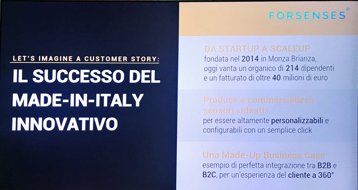 sboldrighini's tweet photo. Federica Federici di @alteaupsrl presenta un viaggio attraverso le soluzioni #SAP della piattaforma #C4Hana che sfrutta componenti #Hybris,#Qualtrics e #CallidusCloud con la #CloudPlatform al centro e un #IP di @alteaupsrl e @alteafederation: chatbot integrato con #C4C @_rgemma_ https://t.co/DNXzu1yG1j