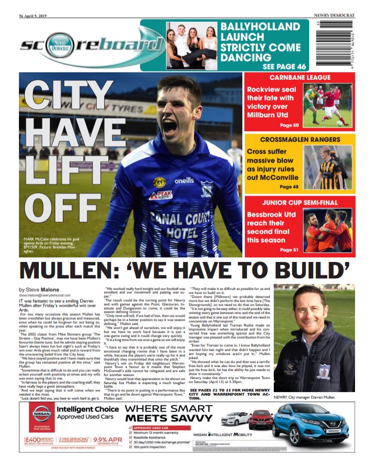 NewryDemo's tweet image. Click on the following link to view a quick preview of this week's Newry Democrat.

newrydemocrat.com/news/2019/04/0…