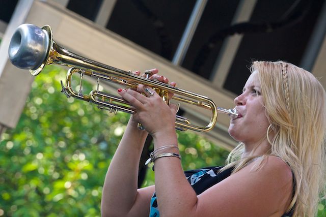 Trumpeter <a href="/briaskonberg/">Bria Skonberg</a> returns to Cape May, NJ for the fall edition of the <a href="/exit0jazzfest/">Exit Zero Jazz Fest</a> Nov. 8. Impresario <a href="/mkartists/">Michael Kline</a> &amp; Spy Boy Productions have just put Early Bird VIP passes on sale. Call 609-849-9202 now. See <a href="/ChickCorea/">Chick Corea</a> Trilogy this Sat., April 13. exitzerojazzfestival.com