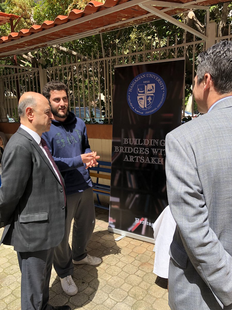 cgedu's tweet photo. Dr. David Olive @blfdcollege talks to students at Haigazian Univ. in Beirut @LiveLoveHU #GlobalEducation https://t.co/JGlErrp4Wd