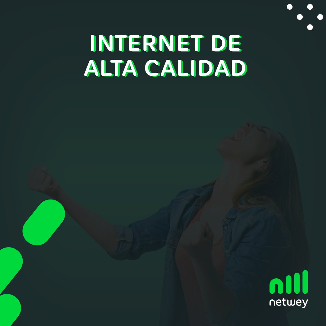 ¡Al mejor precio! Disfruta del único Internet Prepago sin contratos ni complicaciones.

¿Qué esperas? Pide tu módem Netwey ahora.

Visita nuestra tienda online netwey.com.mx

#netwey #minetwey #internet  #mexico #cdmx #puebla #guadalajara #monterrey #valledebravo #like
