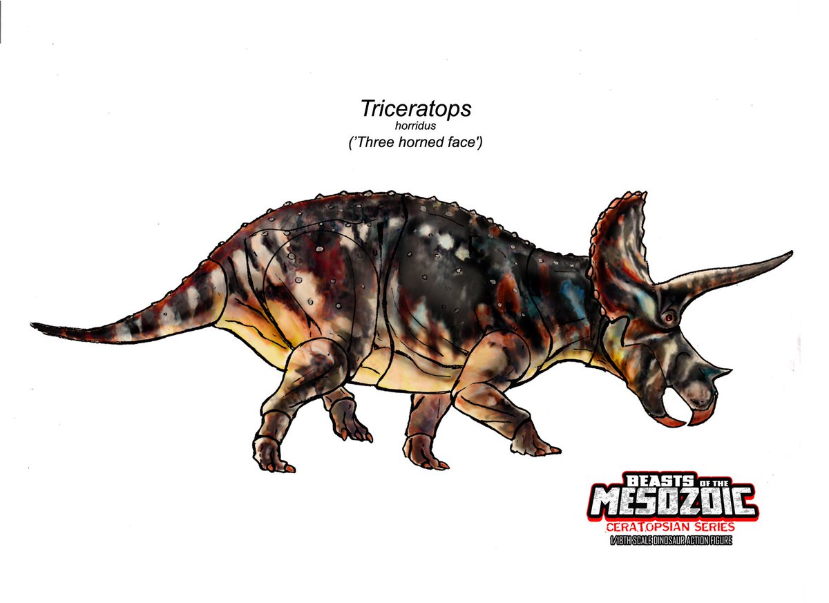 beasts of the mesozoic triceratops