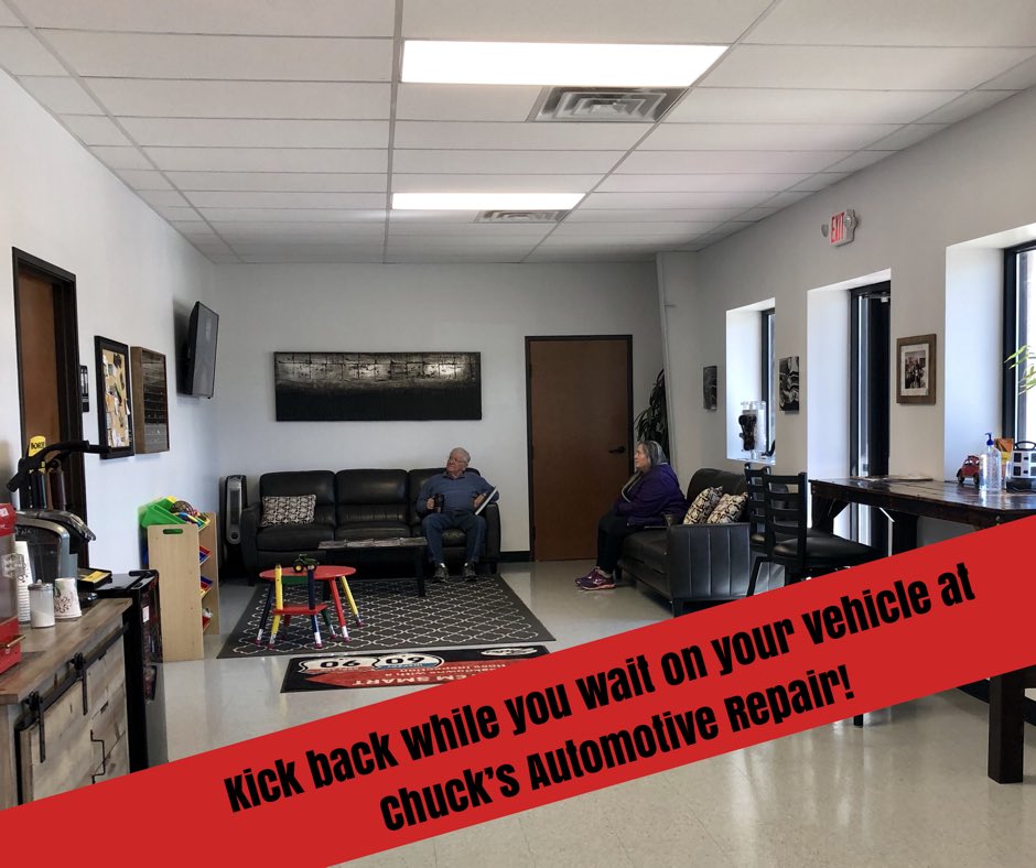 chucks_auto_'s tweet photo. We take pride in our comfortable and cleaning waiting area!
•
📞214-548-5602
•
#chucksautomotiverepair #XLparts #oreillyautoparts #snapontools #jasperenginesandtransmissions #mckinneytx #napaknowhow #matcotools #chucksauto #carrepair #automaintenance #autorepair #bgproducts https://t.co/LYmx8ixp16