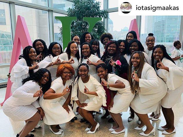 Congratulations to the Iota Sigma chapter of Alpha Kappa Alpha Sorority, Inc. for their award winning weekend at their regional conference! #greeksby90 #mondayupdate •
•
Posted <a href="/withrepost/">Repost app</a> • <a href="/iotasigmaakas/">Iota Sigma AKAs</a> This past weekend at our 85th Central Region Conference, members of t…