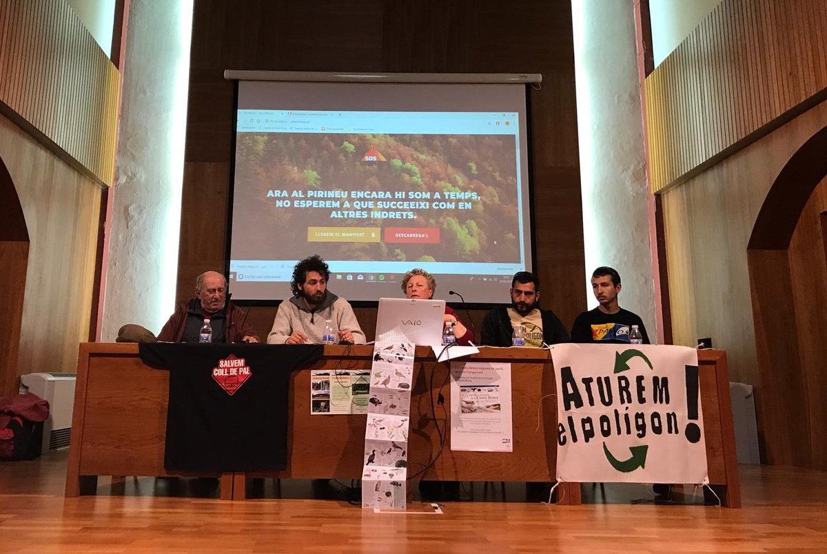 SOSPirineus's tweet photo. Avui hem realitzat la roda de premsa de presentació a la Seu d'Urgell. A partir d'avui comencem a treballar conjuntament per fer front a les agressions territorials dels Pirineus i generar alternatives. #SOSPirineus https://t.co/1ieGCPODop