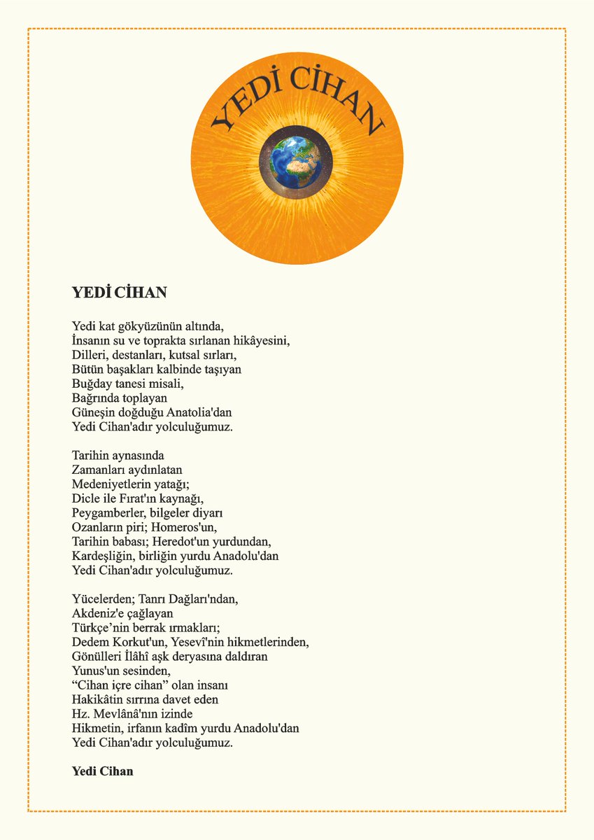 kdayedicihan's tweet image. “Anadolu’da bir ayağımız, Yedi Cihan’adır yolculuğumuz.”
#PublicDiplomacy #pdWall #CulturalDiplomacy
#StrategicCommunication #KültürelDiplomasi
#KamuDiplomasisi #Stratejikİletişim
#KDA @kdaorgtr @yeeorgtr
