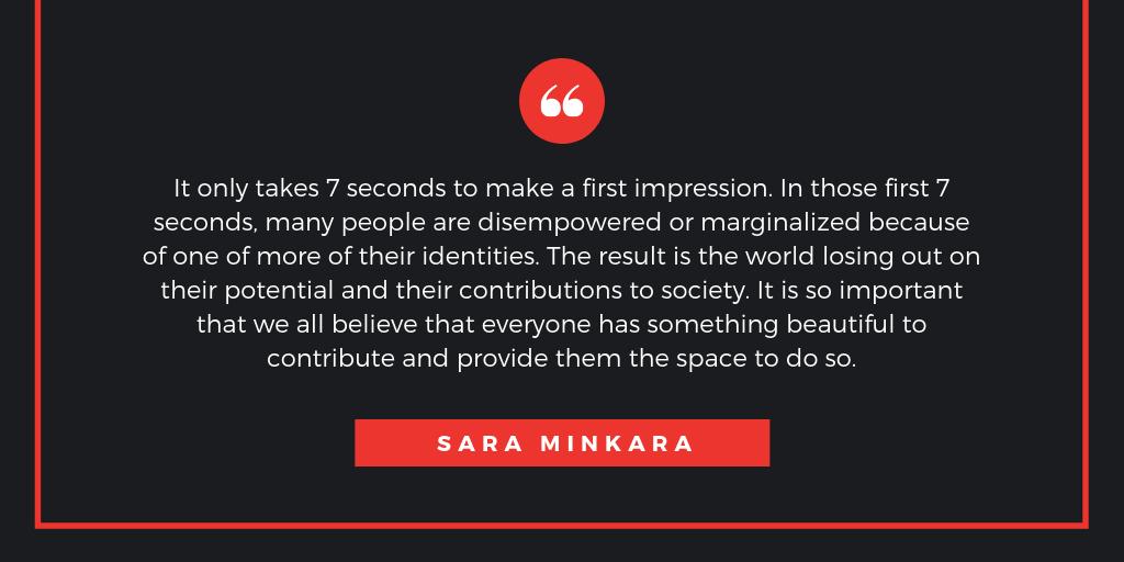 JayRuderman's tweet photo. "It only takes 7 seconds to make a first impression. In those first 7 seconds, many people are disempowered or marginalized because of one of more of their identities." @MinkaraSara @ETIntegration #DisabilityisDiversity #DisabilityisPotential #DisabilityisBeautiful https://t.co/pFhDEwsxPi