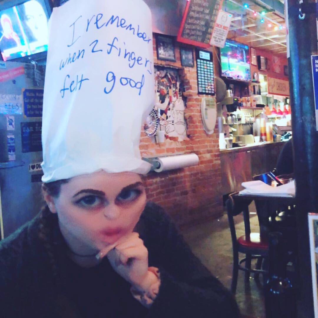 sarahhalicia's tweet photo. We also went to Dick's Last Resort for the first time https://t.co/sFrGWZraoa
