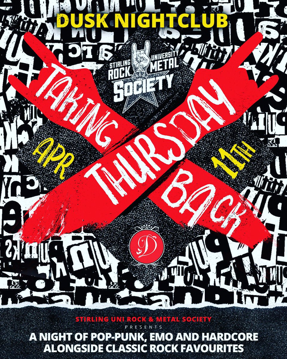 🤘We go Alternative this Thursday #letsrock