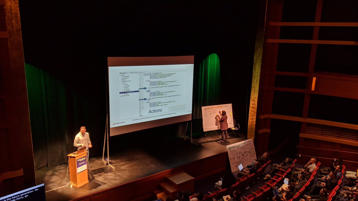 droidconbos's tweet photo. Destination navigation: You’re going to love the transition by @emmax #DroidconBos https://t.co/EkSbTEDLnJ