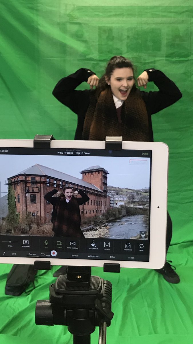 Aspire2Be's tweet photo. A great day completed with the Year 9 pupils who’ve been chosen to be part of the @a2b_ibroadcast team at #PorthCommunitySchool
Researching, scripting and the pupils even found time to start developing presentation skills with the help of @TouchCastEdu 💚🎥 https://t.co/eJtklUZIwY