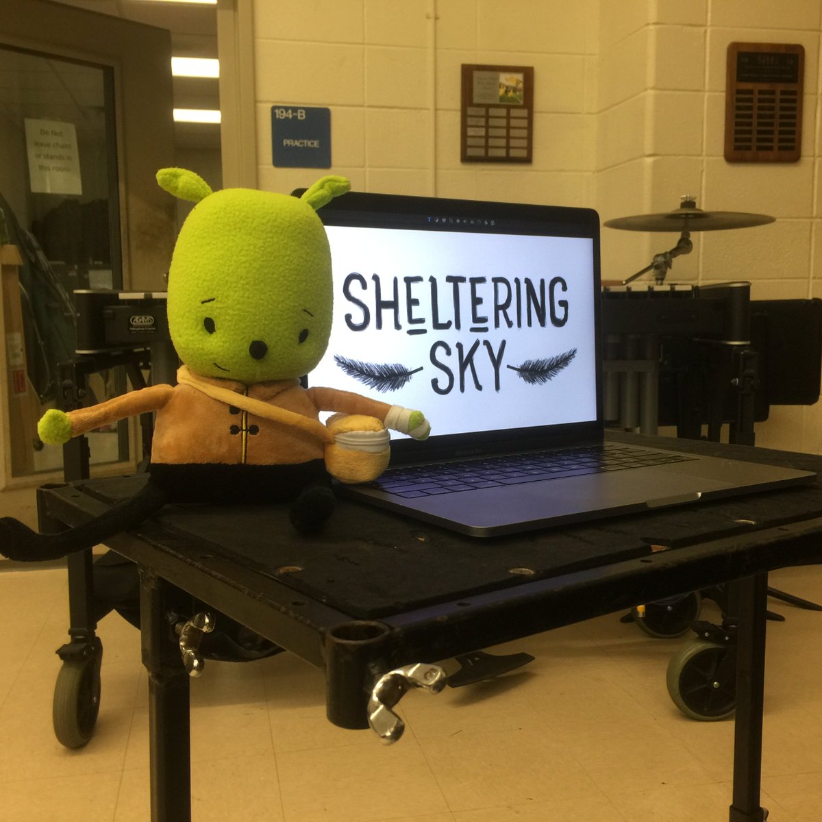 Sebastian can't stop watching the trailer for his debut in TWE's April 13th premiere of "Sheltering Sky." 

Tickets are available now at trianglewind.org #WhereIsSebastian