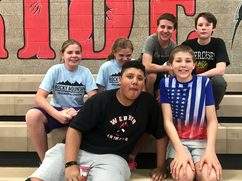 WebberMS's tweet photo. Our awesome Wellness committee does it again! Over 70 students played Dodgeball last Fri to raise money & have fun! Thanks parents for coming to cheer & coach students! BIG thanks to Mrs. Laaveg & Ms. Nestle! #WebberWellness #theWebberWay #PSDproud https://t.co/vv8jcWFpi8