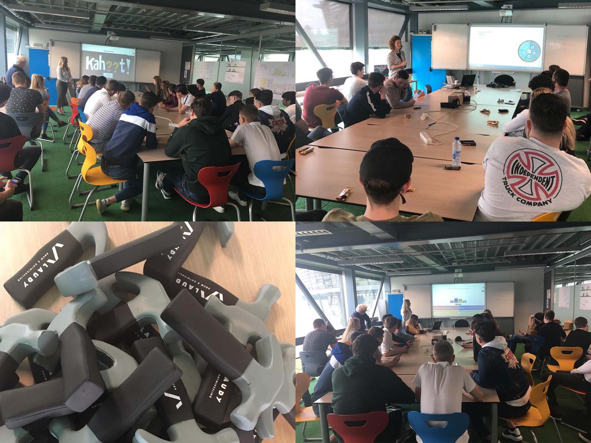 Vandaag hebben onze collega's Nicole en Nina voor de klas gestaan, het was beroepenweek op het VISTA college. Samen hebben zij ca. 60 MBO bouwkundestudenten op een interactieve wijze wegwijs gemaakt in de beroepen in de bouw. #gebouwdvoorgezondecondities #samenleving #medewerkers