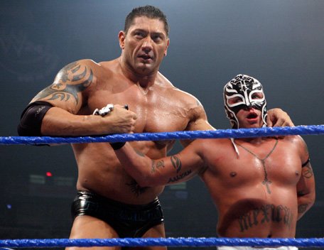 NukemWrestling's tweet photo. #ThankyouBatista for all the great memories.

You were a good laugh 🙏🙏 https://t.co/4N5w6GZ3Li
