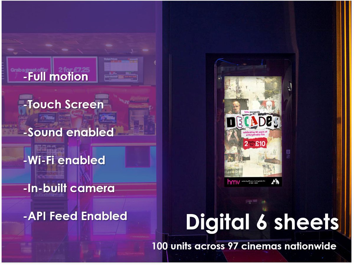 Not long until #Endgame premieres in the UK. Tipped to be the biggest film of 2019 we've got a unique opportunity to target people at the cinema on digital screens at Odeon, Vue, Showcase etc. This will be amazing for anyone wanting to reach #Millennials #Advertising #DOOH #OOH