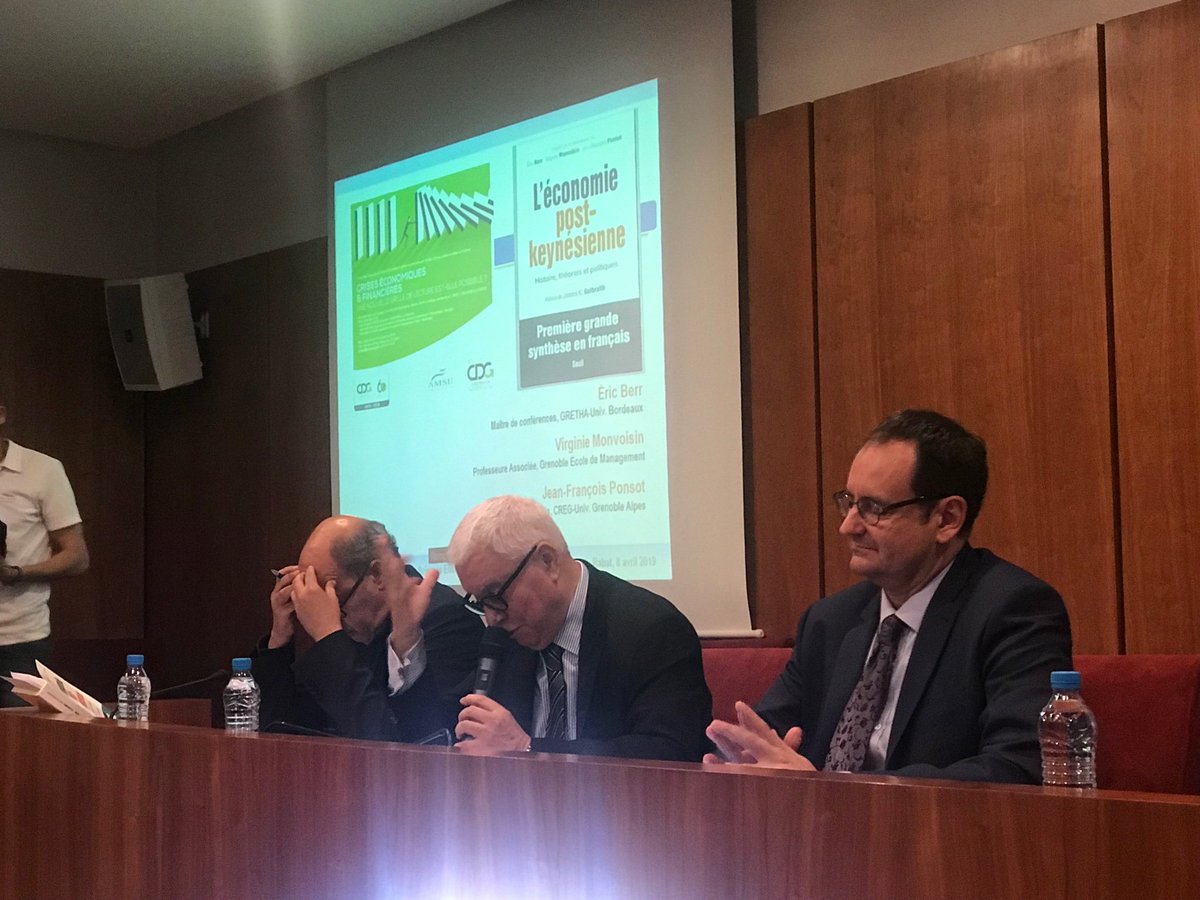 InstitutCDG's tweet image. Démarrage de la conférence “Crises économiques et financières: une nouvelle grille de lecture est-elle possible?”
#CDG #InstitutCDG #AMSE @PonsotJF