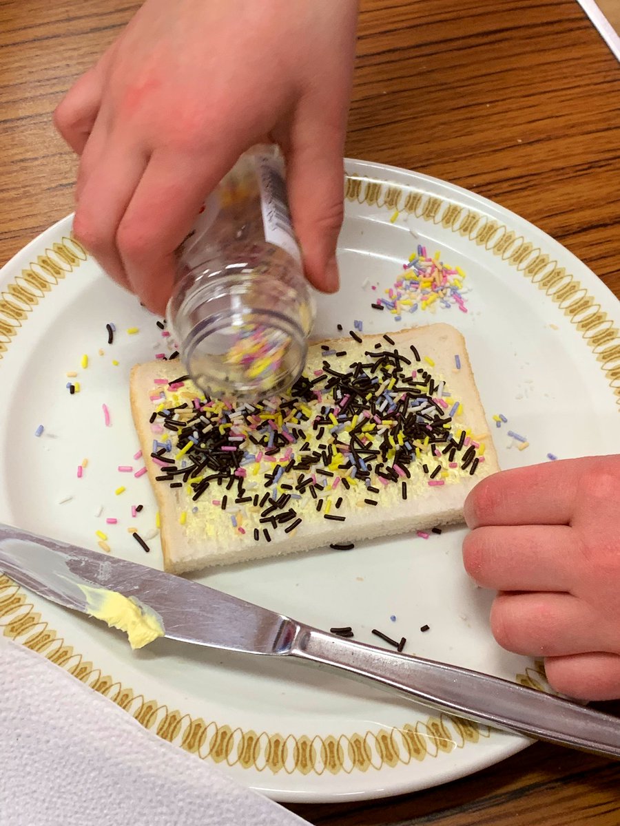 wardieguides's tweet photo. We made some rainbow bread and there were mixed emotions on the taste of it 😊 @GirlguidingEdin @GirlguidingScot #delicious #Girlguiding #GirlsCan https://t.co/39WeBRO8OW