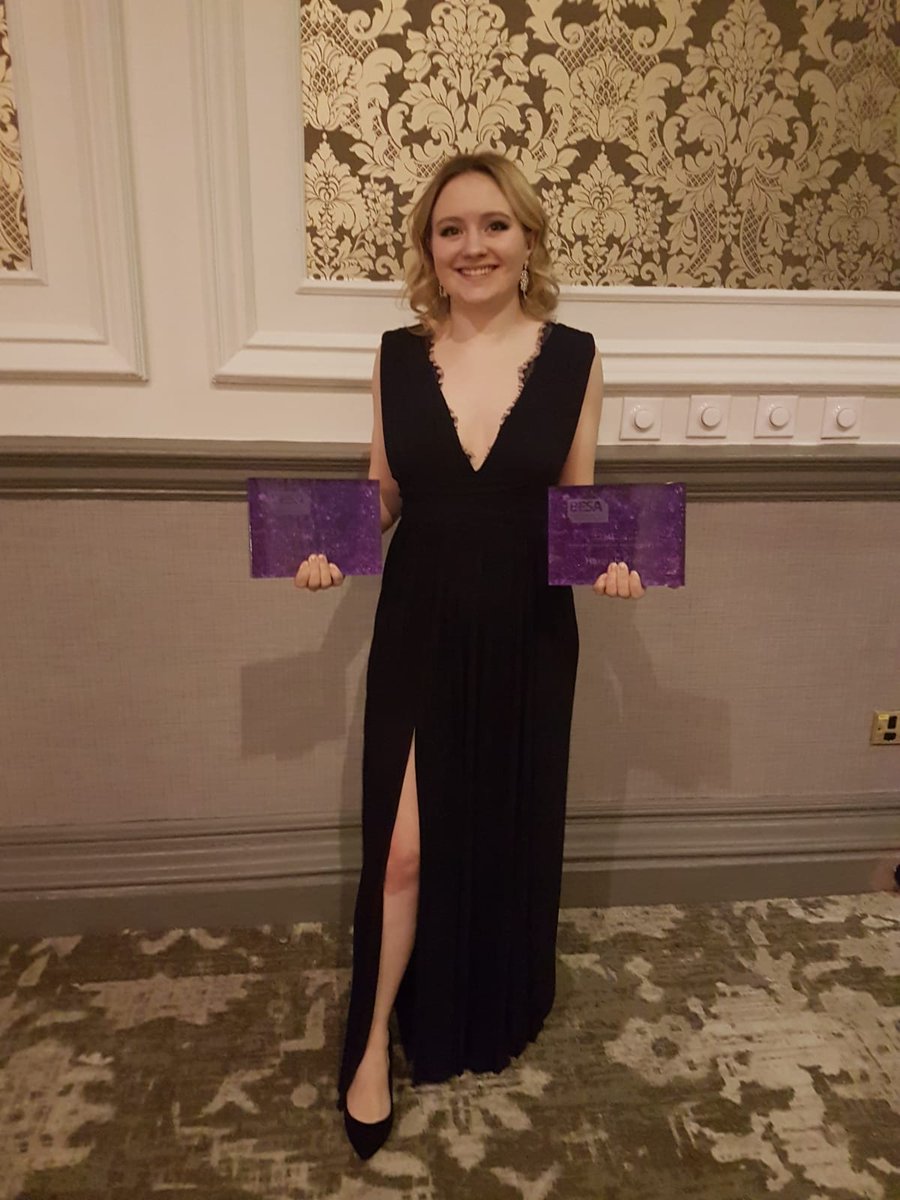 ArupUK's tweet photo. A big congratulations to Hannah Frost, our #ArupSheffield Engineering Apprentice for winning two awards at this year’s @BESAGroup #buildingservices #yorkshireawards, including the Yorkshire Apprentice of the Year! Well done 👏 🏆 https://t.co/0Vwa4ejp9k