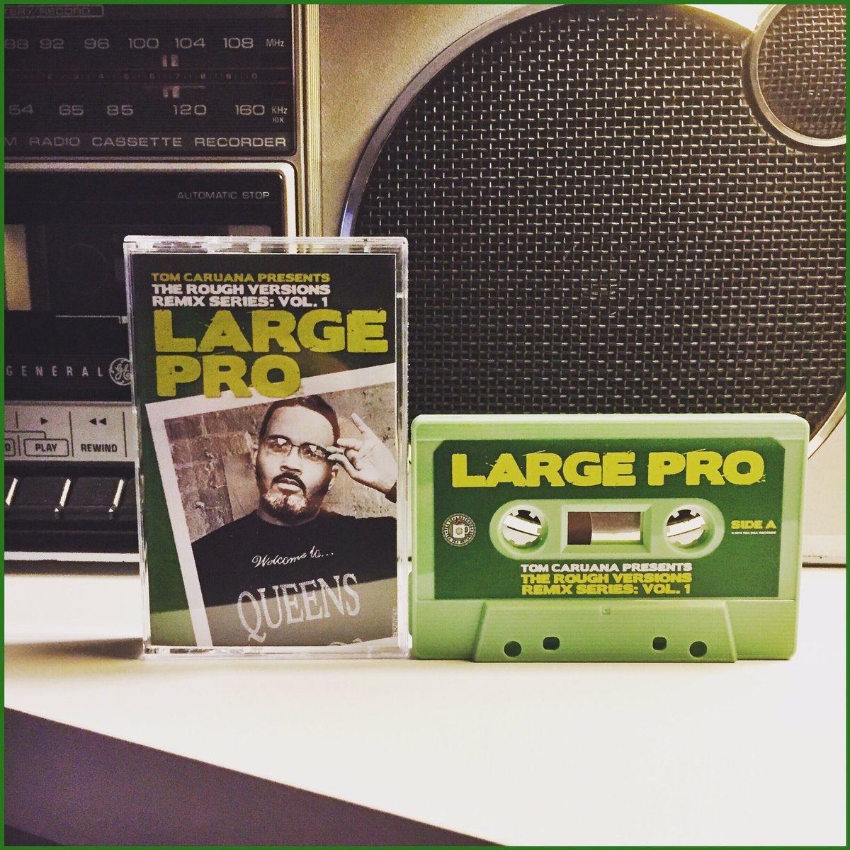 BeatTapeCo_Op's tweet image. Tom Caruana - Presents: Large Pro The Rough Version Remix Series Vol.1 @ tomcaruanamashups.bandcamp.com. #largeprofessor #largepro #tomcaruana #remix #hiphop #boombap #cassette #tape #teasearecords #support                        @teasearecords