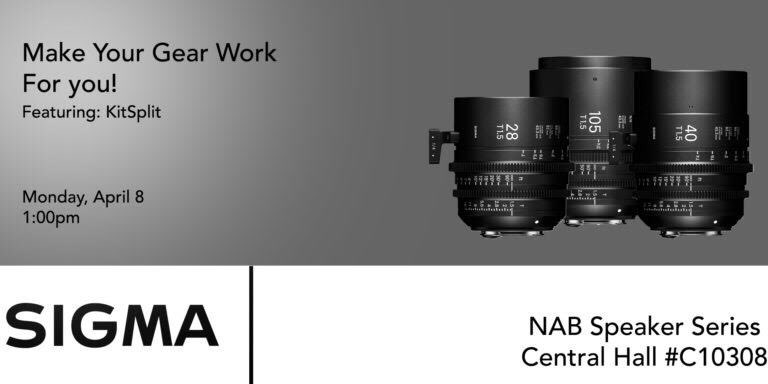 RedSharkNews's tweet image. At #NAB2019 today? Head to Sigma’s stand in the Central Hall at 1pm to see our own Dave Shapton moderate a filmmaker panel discussion on how they make their gear work for them!