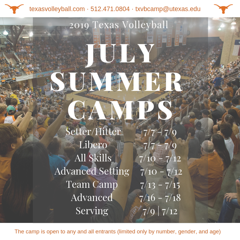 TXVBCamp's tweet photo. Our College ID Camp is now SOLD OUT! Thanks to all the participants who registered and we're looking forward to hosting you on our campus soon! #txvbcamp 🤘

🚨 The early bird discount ends on May 1st, so don't miss your chance to register for one of our other camps by then! https://t.co/E2UlMSSsA3