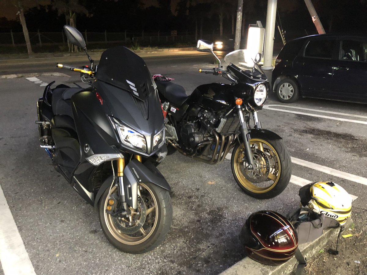 sktm_dpr's tweet photo. 1年半ぶりのおバイク中 https://t.co/3ApKHaCBEM