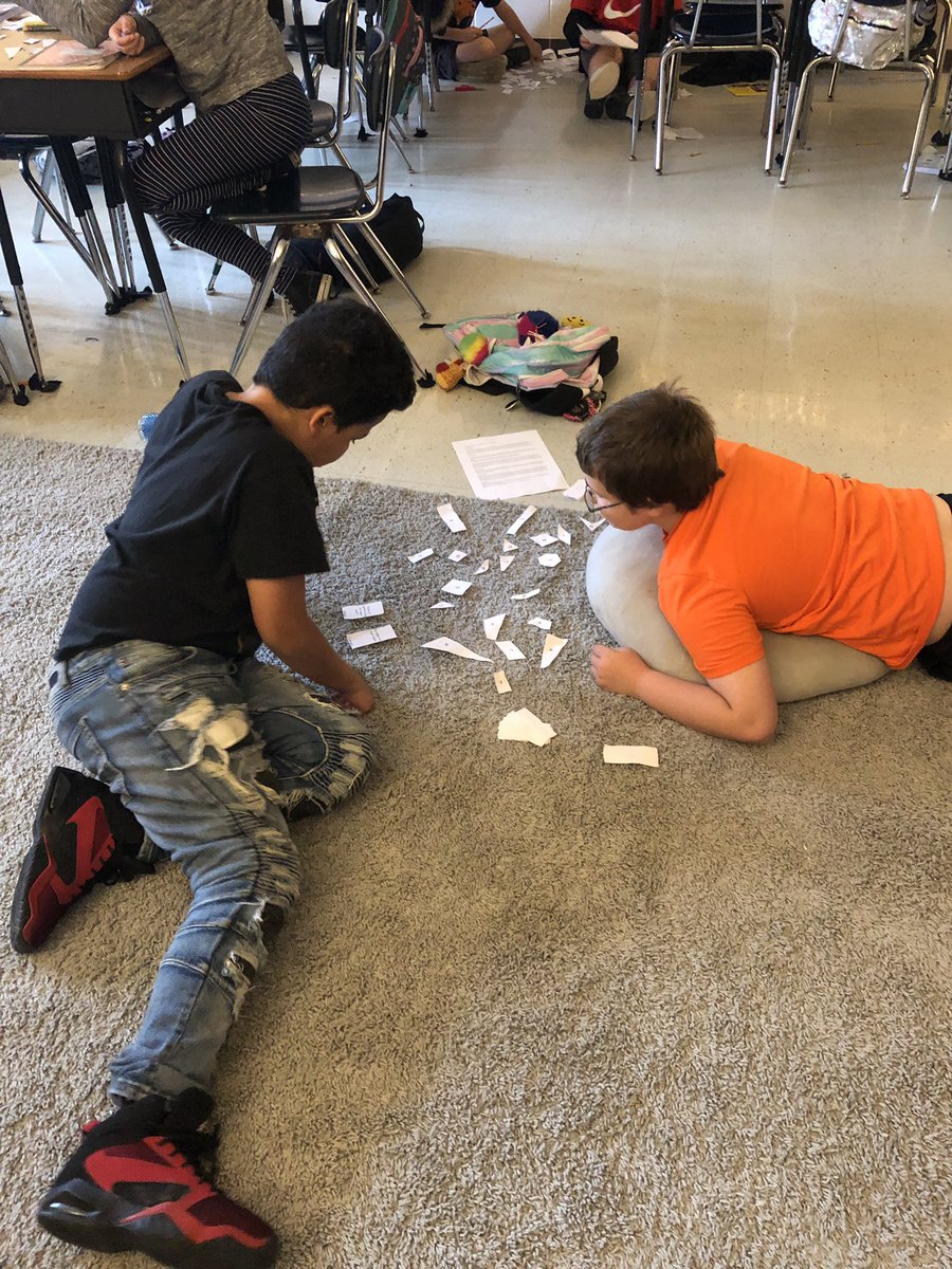 reedhcde's tweet photo. Polygon Capture to add some fun to our 2D Shape unit. I love hearing all their mathematical discussions involved in classify polygons. #HCDEMath #WeAreMustangs @mcconnellhcde https://t.co/ykgBQERtqo