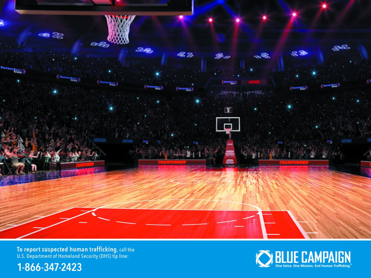 DHSBlueCampaign's tweet photo. “Criminals often capitalize on large, special events to conduct illicit activity, including the trafficking of human beings,” @ICEgov. Read how law enforcement &amp; nonprofits worked together to rescue #humantrafficking victims before #NBAAllStar 2019: https://t.co/oYR1p2tggD https://t.co/j24YBd7PKM